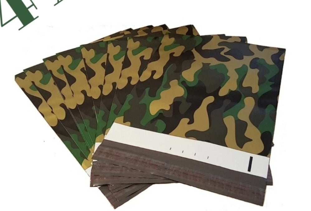 Camo 8x12 bubble mailers