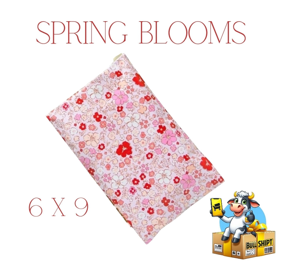 6x9 Spring Bloom Poly Mailers