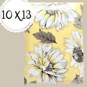 Autumn Flowers Poly Mailers 10x13