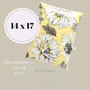 Autumn Flowers Poly Mailers 14x17