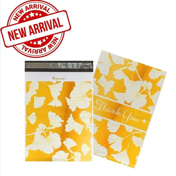 Fall Floral Poly Mailers 10x13