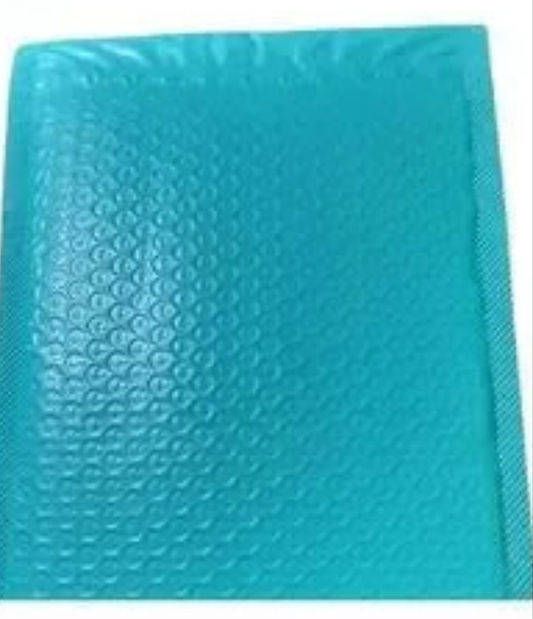 Teal Bubble Mailer 4x8