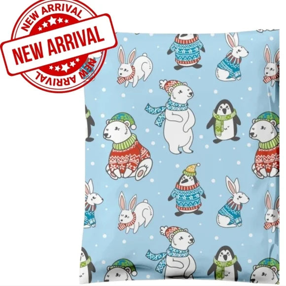 Polar Bear Poly Mailers 10x13