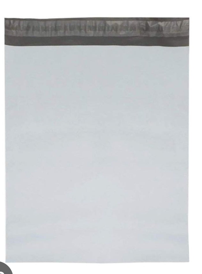 White 14.5x19 " Poly Mailers