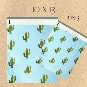 Cactus Poly Mailers 10x13