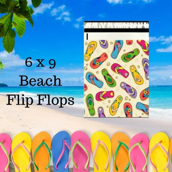 Flipflop Poly Mailers 6x9