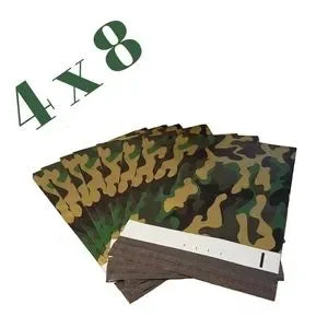 Green Camo Bubble Mailers 4x8