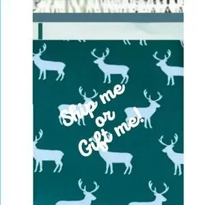 Reindeer Poly Mailers 10x13