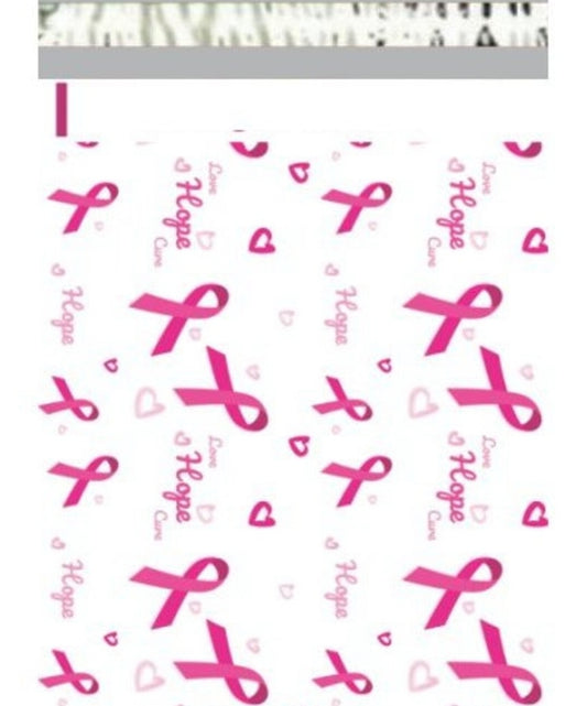 Breast Cancer Awareness Poly Mailers