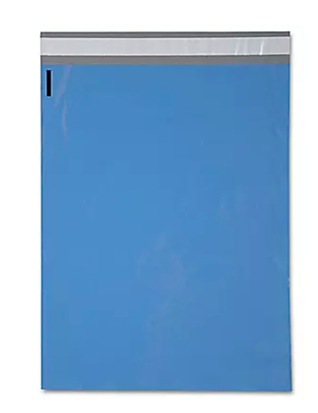 Solid Blue 14.5x19 poly mailer