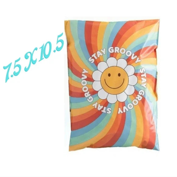 Stay Groovy Poly Mailers 7.5x10.5