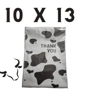 Cow Print Thank you Poly Mailer 10x13